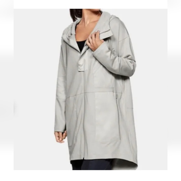 Under Armour UA Generation Parka Black‎ Longline Hooded Jacket 1322076-001 S - Picture 14 of 15